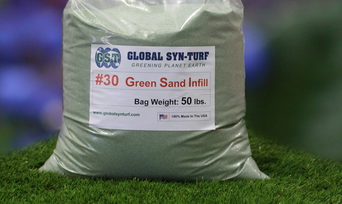 Green Sand Artificial Grass Synthetic Grass Tools Installation Redding