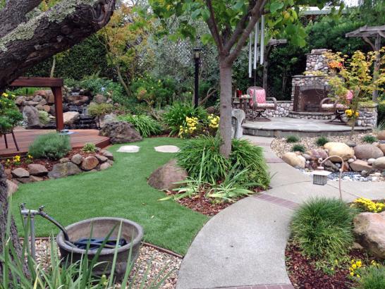 Artificial Grass Photos: Grass Installation Trowbridge, California Home And Garden, Backyard Design