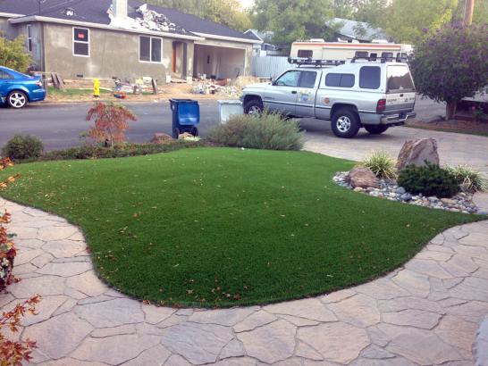Artificial Grass Photos: Lawn Services Mohawk Vista, California Lawns, Front Yard Design