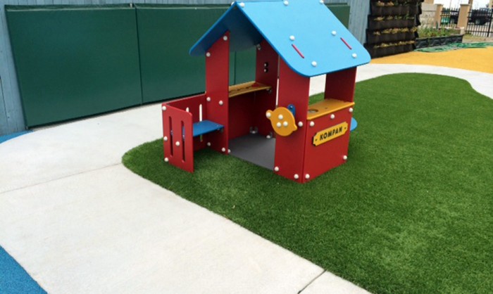 Artificial Grass for Playgrounds in Redding